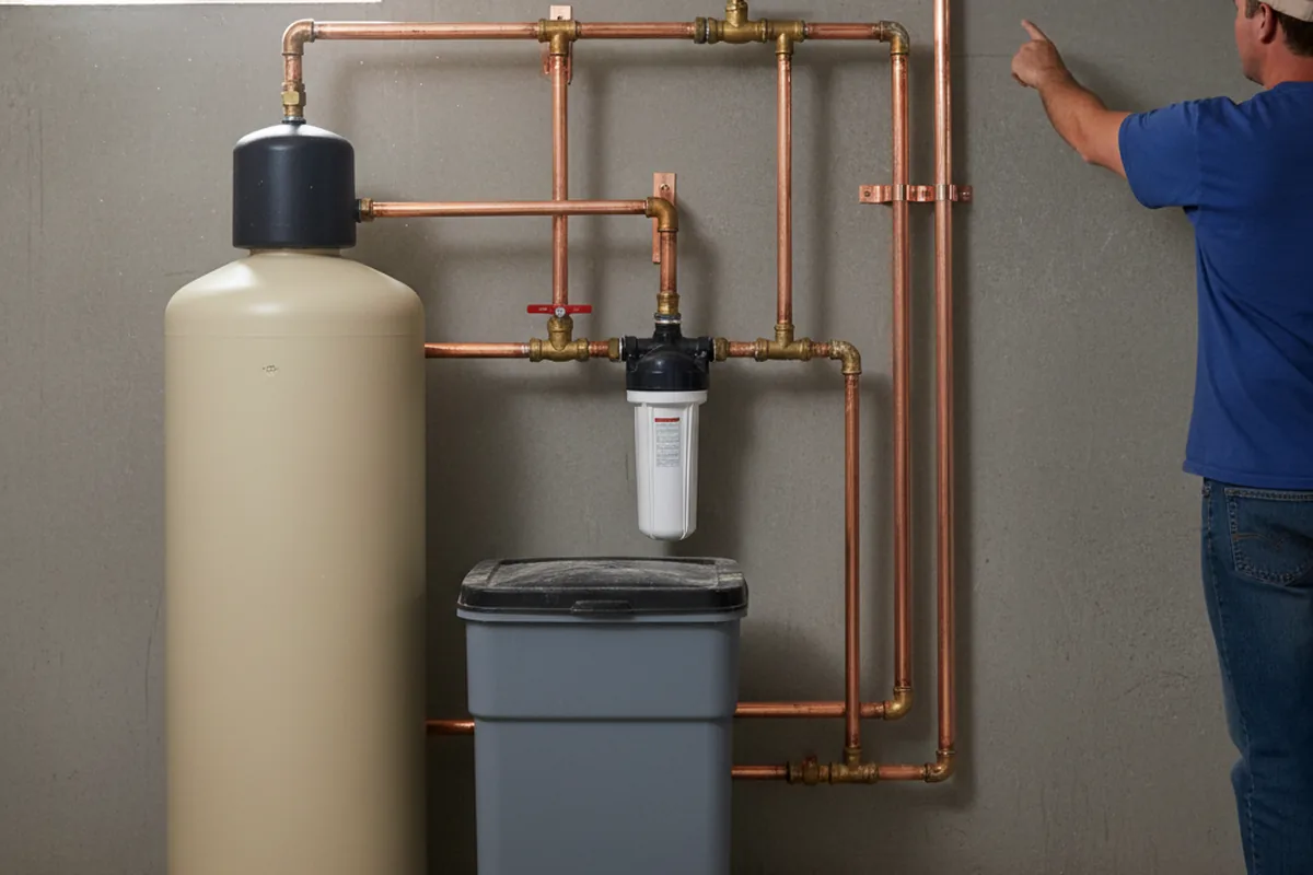 Whole-house water treatment system installed in Gainesville